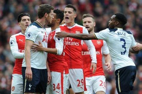 Arsenal plays in the premier league, the top flig. The North London Derby - a history of Arsenal vs Tottenham