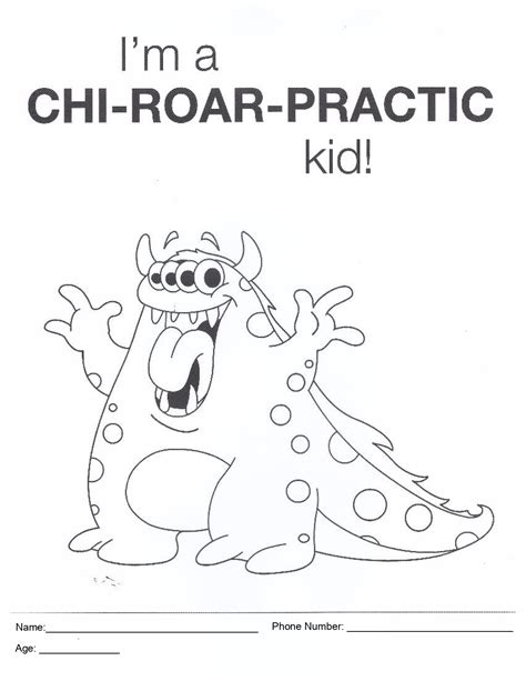 Printable coloring pages for kids of all ages. Coloring Contest | Chiropractor in Harrisburg, SD ...