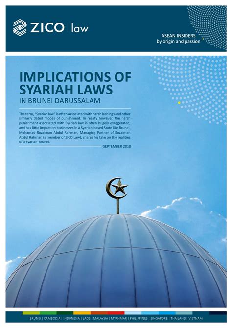 Malaysia, constitution, human rights, islam, syariah laws, politics. Implications of Syariah Laws in Brunei | ZICO Law
