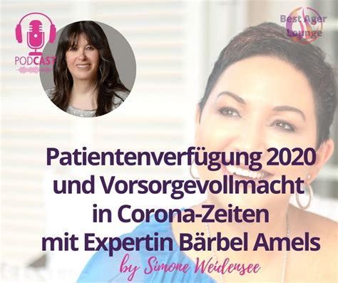 Mit nur einer unterschrift verhindern sie eine entmündigung! Patientenverfügung 2020 und Vorsorgevollmacht - Best Ager ...