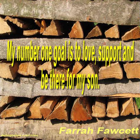 I say 'no'.) comma and fullstop (period) goes inside ending quotation mark Quote By Farrah Fawcett: My Number One Goal I - Dating Helps