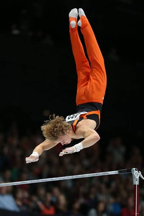 De meeste kinderen denken dat het een meidensport is, maar dat is niet waar. Epke Zonderland is a Dutch gymnast and 2012 Olympic gold ...