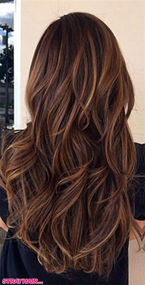 The brown balayage pieces bring out the layers added to the haircut, too, says hairstylist megan dinh of falls church, va. Beautiful Chocolate and Caramel Balayage Hair - StrayHair