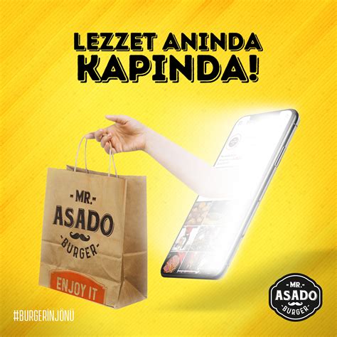 Asado burger vergi no / mersis numarası: Mr. Asado Burger / Social Media on Behance