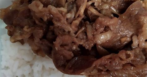 Ini merupakan resep gyudon beef bowl atau masakan daging iris ala jepang favorit yang 100% halal. 59 resep beef teriyaki ala yoshinoya enak dan sederhana ...