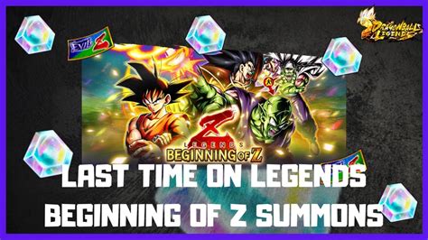 The animated film tells the story of the adventures of songoku and his friends, who looking for dragon ball. LAST TIME ON THE LEGENDS BEGINNING OF Z SUMMONS // DRAGON ...
