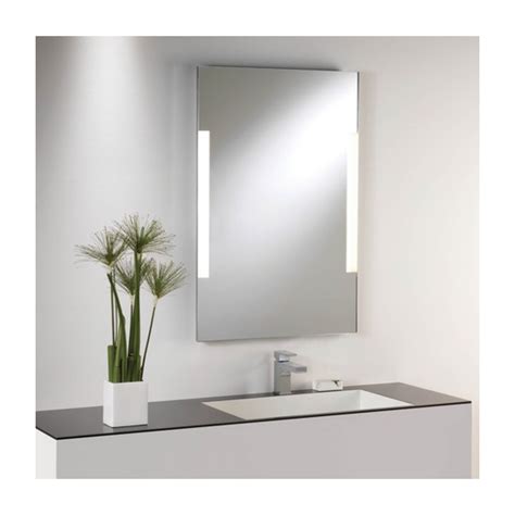 Make your bathroom trim glamourous with a silvery chrome mirror frame finish. Astro Lighting Astro Imola Illuminated Bathroom Mirror In ...