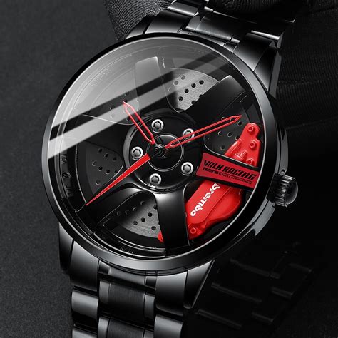 Nektom dropshipping car watches men sport watch quartz waterproof rim hub wheel watches real 3d aodi a4 model watches for men. Sport Car Rim Watches Waterproof SALE ⌚ Wrist Watches Shop ...