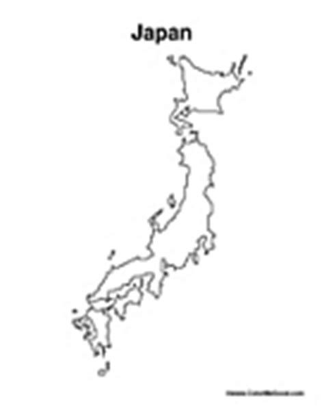 Colour in the japanese flag. Japan Coloring Pages