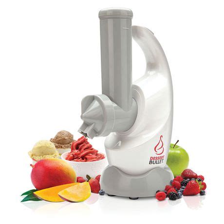 This magic bullet dessert maker features a unique grinding spindle that is powered by a strong 350w motor, which quickly blends the ingredients into a rich and tasty frozen specialty. Magic Bullet Dessert Bullet Blender | Walmart Canada