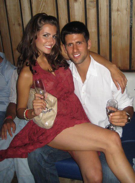 Wife went on holiday after wimbledon without djokovic then turns up to one match at the us open tony parker cheated on eva longoria, tiger woods wife was no slouch either. Novak Djokovic Tennis Player Girlfriend 2011 Pics | Tennis ...