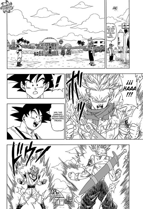 Setelah majin boo dikalahkan, bumi kembali damai dan goku bercocok tanam di sekitar kediamannya. Pagina 30 - Manga 15 - Dragon Ball Super | Manga