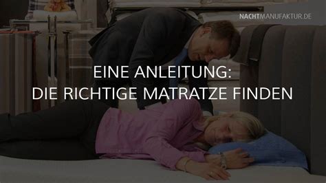 Lll welches ist der richtige matratzen härtegrad? In 4 Schritten die richtige Matratze finden|Nachtmanufaktur