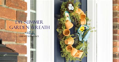 All files are free, you can use them for any purpose and place them on your site. DIY Summer Garden Wreath Tutorial - On Sutton Place