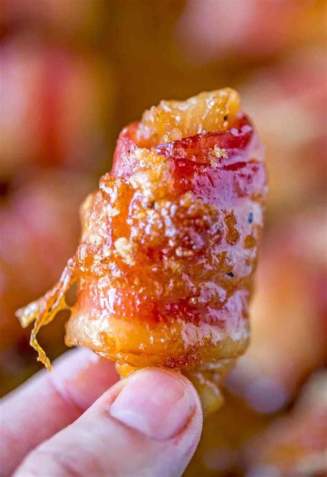 The term bacon comes from various germanic and french dialects. Bacon Brown Sugar Chicken Bites | FaveSouthernRecipes.com