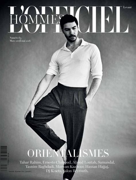 L'Officiel-Hommes, March/April/May Issue 63 by L'Officiel Levant - Issuu