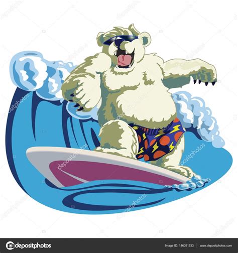 23 des plus gros animaux et especes vivantes au monde. Ours polaire surf image vectorielle par aroderick ...