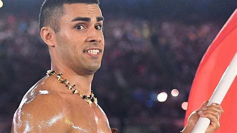 Both are competing in taekwondo. Tonga: Olympic shirtless flag-bearer Pita Taufatofua sparks a tourism boom