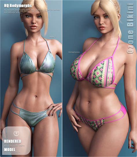 See a recent post on tumblr from @onlymaebaby about voluptuous. Ozone Bikini for Genesis 3 Females 3D Figure Assets outoftouch