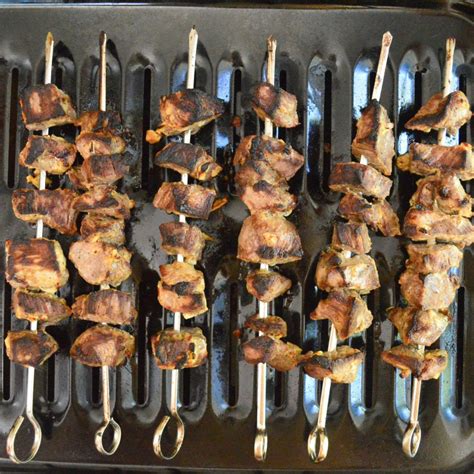 Marinated in soy sauce, sake, and mirin, the chicken is grilled to sweet, smoky perfection and dipped in a refreshing, herby miso 'ranch' sauce that'll send your summer cookout guests into a frenzy. Broiled Lamb Kabobs | Recipe | Lamb kabobs, Kabobs, Lamb