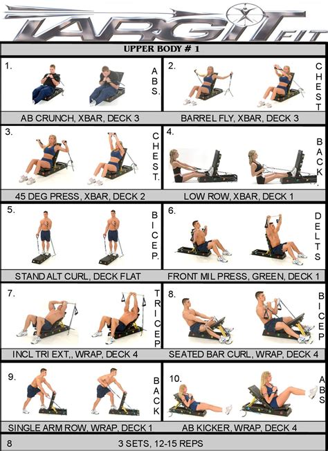 It's called the spartacus workout: upper-body-workout-chart.jpg (1090×1500) | All body ...