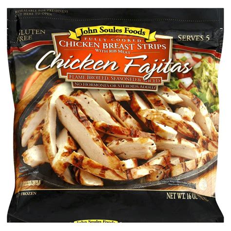 How do you know when chicken is done cooking? John Soules Foods Fully Cooked Chicken Fajitas 16 oz ...
