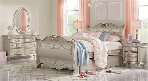 Maybe you would like to learn more about one of these? Disney Princess Silver 5 Pc Twin Sleigh Bedroom from ...