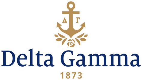 Bronze, pink and blue flower: Reviewed: New Logo and Identity for Delta Gamma by Ologie