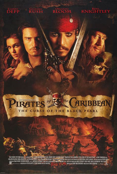 Джонни депп, джеффри раш, орландо блум и др. Pirates of the Caribbean: The Curse of the Black Pearl ...