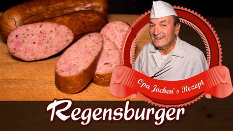 Regensburger wurst is a boiled sausage with a fine or coarse pork filling.1 it comes in a compact shape with a length of about 10 it was invented in regensburg, germany in the second half of the. Regensburger Würstchen selber machen - Wurst selber machen ...