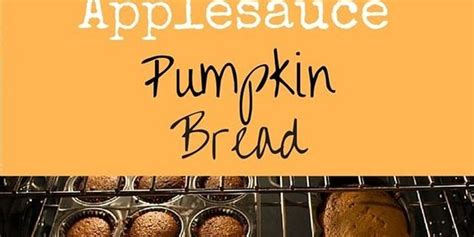 These fabulous pumpkin apple spice muffins are the best fall snack! Applesauce Pumpkin Bread - My Recipe Magic