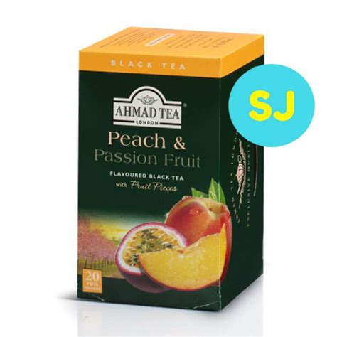 Shopping can't get any easier than this, so start today! Ahmad Tea Peach & Passion (20 Teabags) | Shopee Malaysia