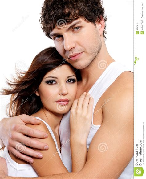 Embracing lovers stock image. Image of dating, embrace - 12136351