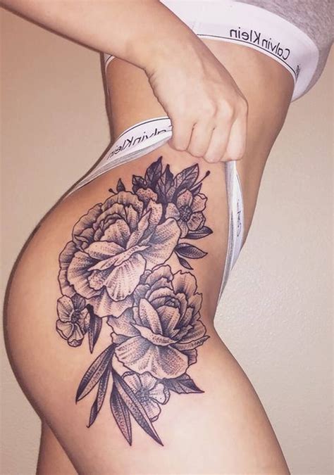 Flower tattoos for girls and women: 55+ Rose Tattoo Ideas To Try Because Love And A Rose Can't ...