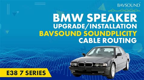 In dash 7 inch navigation android 10 car stereo quad core double din car dvd player for bmw e39 e38 m5 x5 5 series support car gps navigation bluetooth 4g wifi obd2 dab+ dtv tpms 3.2 out of 5 stars 7 $224.99 $ 224. BMW Speaker Upgrade/Installation | E38 7 Series | BAVSOUND ...