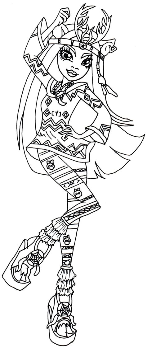 Moshi monsters coloring pages ]. Inspiration Coloriage Monster High 13 Wishes | Des ...