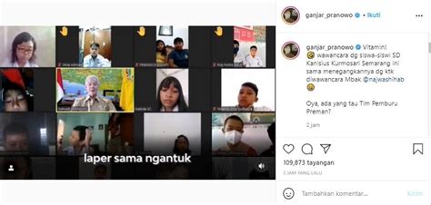 Penundaan pemberian vaksin juga akan dibarengi sosialisasi dengan harapan yang bersangkutan akan yakin dan di akhir tahun nanti bisa. Lapar dan Ngantuk Usai Disuntik Vaksin, Ganjar Pranowo ...