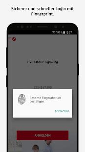 You need to just your direct banking number and the corresponding pin, which you get from hypovereinsbank. HVB Mobile Banking - Apps bei Google Play