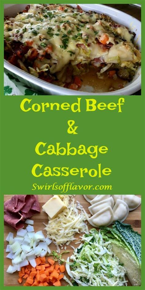 Lightly sprinkle salt and freshly ground black pepper over the casserole. Corned Beef & Cabbage Casserole | Recipe | Corn beef, cabbage, Cabbage casserole, Beef