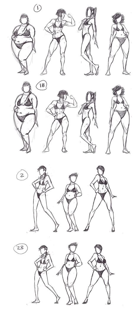 Before we begin drawing out the body types, we will start by creating a base that we'll flesh out with the body types in the following steps. Pin on !⌚ Health & Fitness Stuff