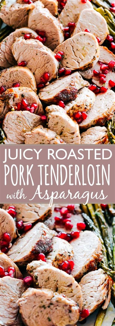 If you are reading this holiday recipe, it just may be near the new the other option is to go with an instant read thermometer like the one i talked about in my recent christmas gift idea article describing an instant read thermometer versus a talking thermometer. One Pan Roasted Pork Tenderloin with Asparagus - The ease of one pan and the delicious flavors ...