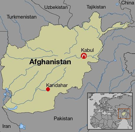 Map of kandahar area hotels: Afghanistan Map Kandahar Province