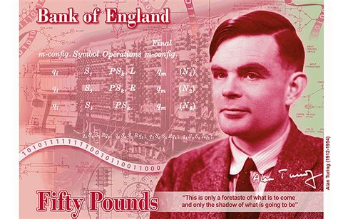 Alan turing was an outstanding mathematician whose work has had an enormous impact on how we live today, bank of england governor mark carney said as he unveiled the note at the science and industry museum in manchester, northwest england. Alan Turing banknote | Blog | Spiria