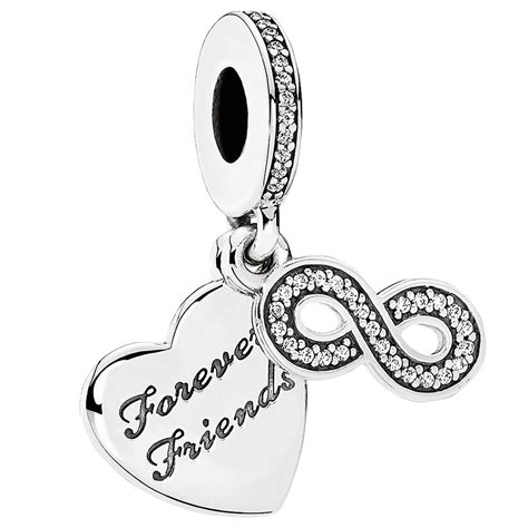 Maybe you would like to learn more about one of these? Pandora Forever Friends Charm, Clear CZ: Precious Accents ...