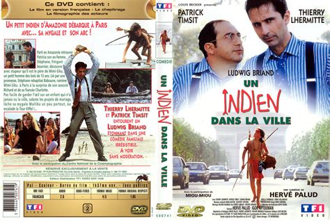 Un indien dans la ville est l'une des comédies les plus célèbre des années 90 et a connu un immense succès au box office français avec presque 8 millions d'entrées. Jaquette DVD de Un indien dans la ville v2 - Cinéma Passion