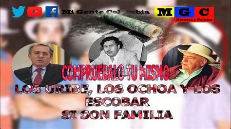 Pablo's success attracted the attention of other smugglers, including infamous emerald smuggler josé rodríguez gacha and the ochoa brothers: GENEALOGÍA LOS URIBE, LOS OCHOA Y PABLO ESCOBAR - YouTube