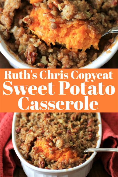 Maybe you would like to learn more about one of these? Ruth's Chris Copycat Sweet Potato Casserole Recipe | Sweet ...