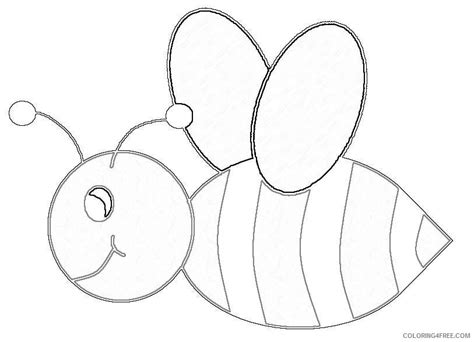 The early description of this pollination system was by charles darwin, though at the time, he believed the bees were females. cute bee mL82Zt coloring - Coloring4Free.com