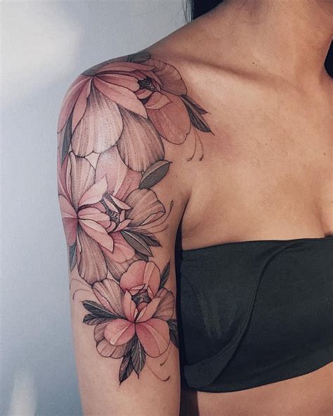 We did not find results for: By @nora_ink #sashatattooingla | Floral tattoo shoulder ...