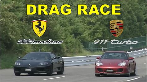 2020 (70) porsche 911 turbo pdk coupe 3.7 turbo pdk. Drag Race #73 | Ferrari 360 Modena vs Porsche 911 (996 ...
